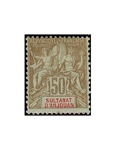 ANJOUAN N° 019 Obli