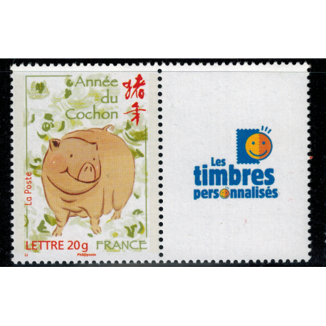 Timbre personnalise N° 4001A1