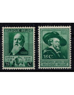 Belgique COB N° 299 / 300 Neuf **